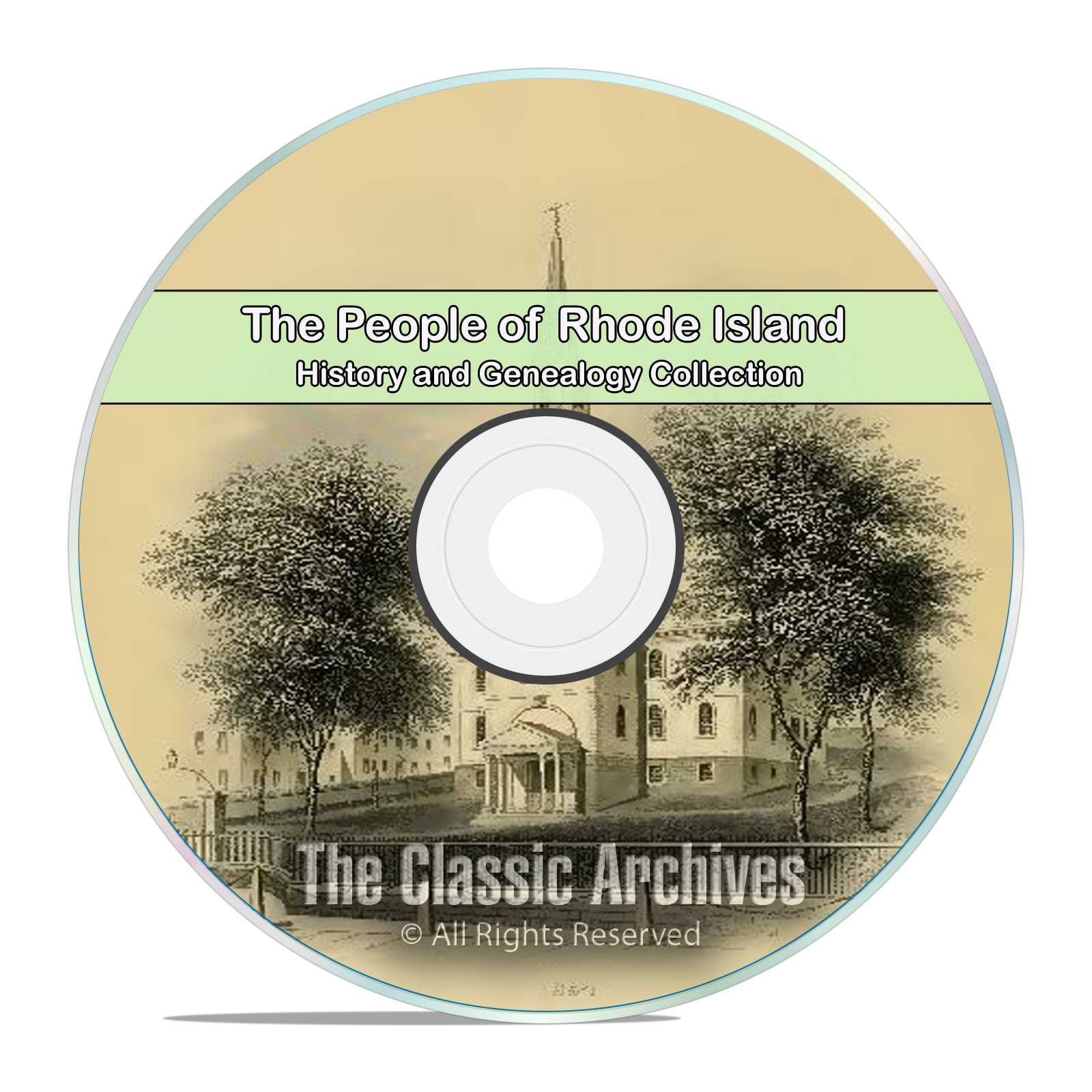 Rhode Island RI, People Cities Towns, History and Genealogy. 125 Books DVD - Click Image to Close